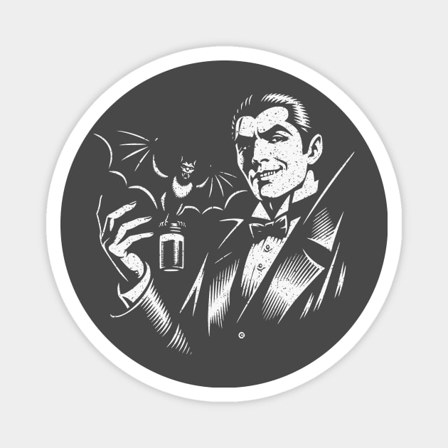 Vampire Bartender Magnet by JSnipe